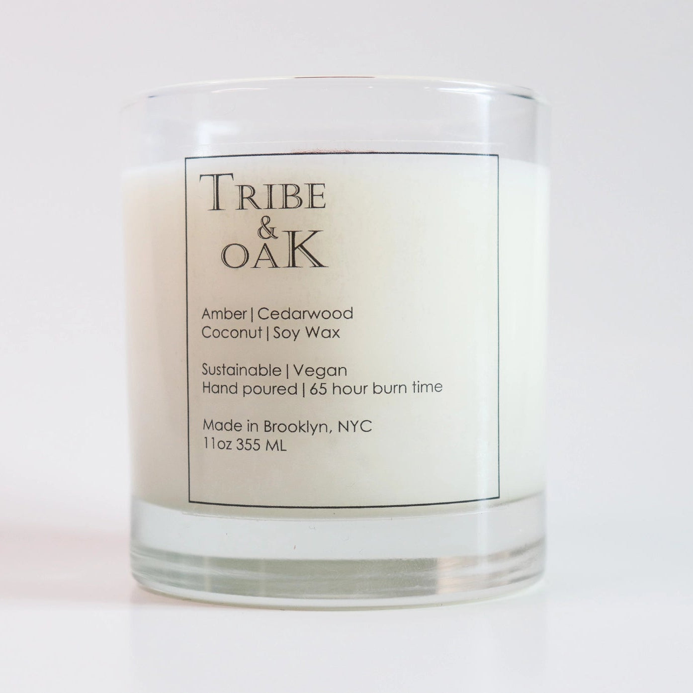 Amber Cedarwood Candle