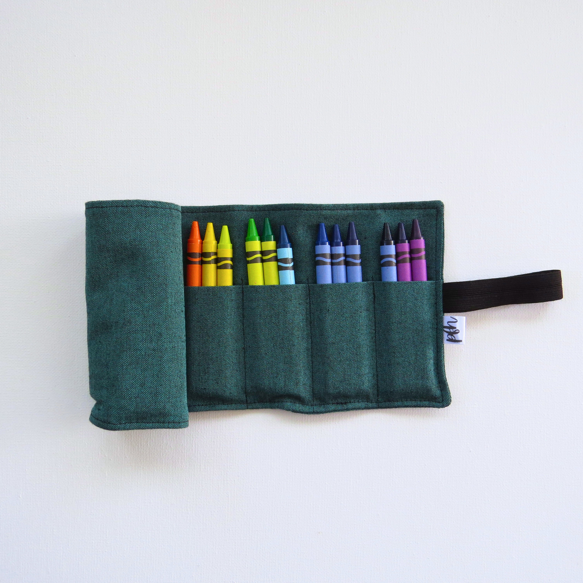 Cloth Crayon Roll-Up