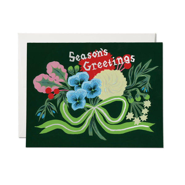 Holiday Bouquet Greeting Card