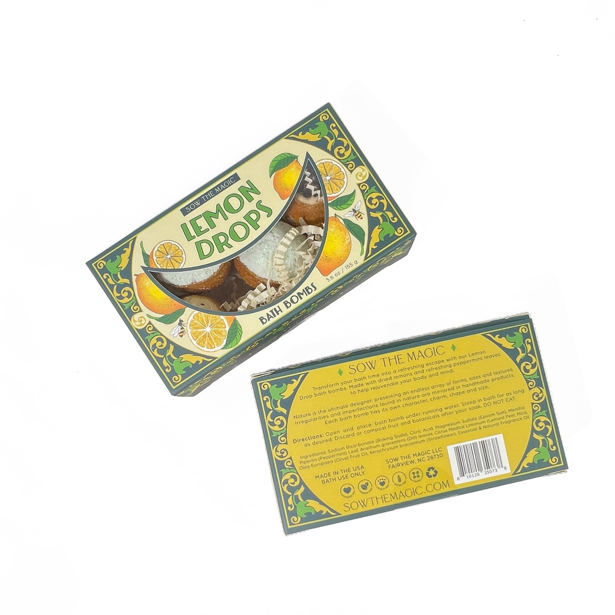 Lemon Drops Bath Bomb Set