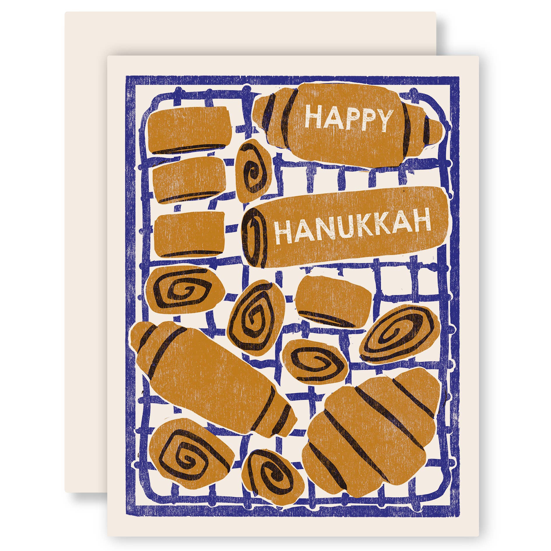 Happy Hanukkah (Rugelach) Card Set