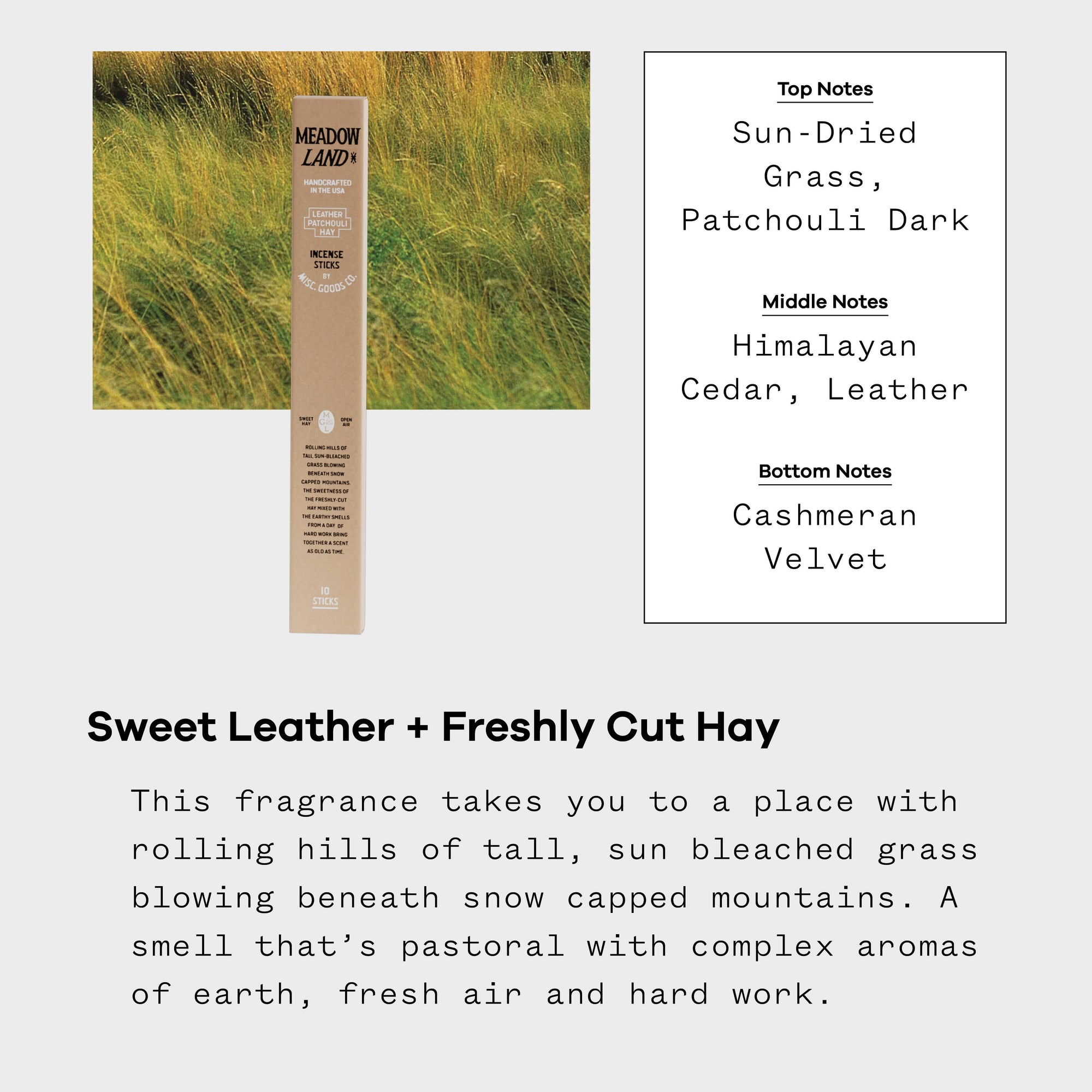 Meadowland Incense Sticks