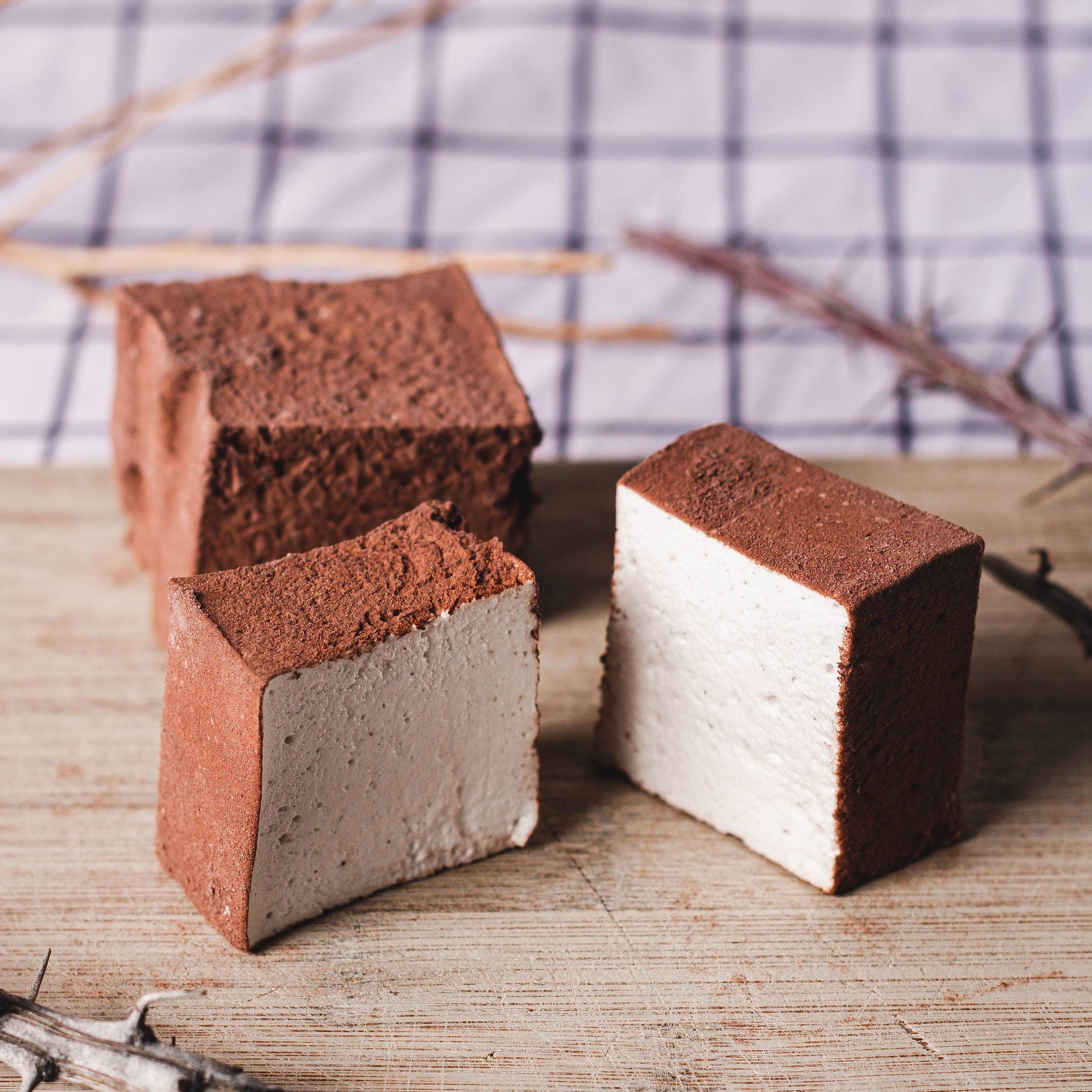 Cocoa Dipped Marshmallows