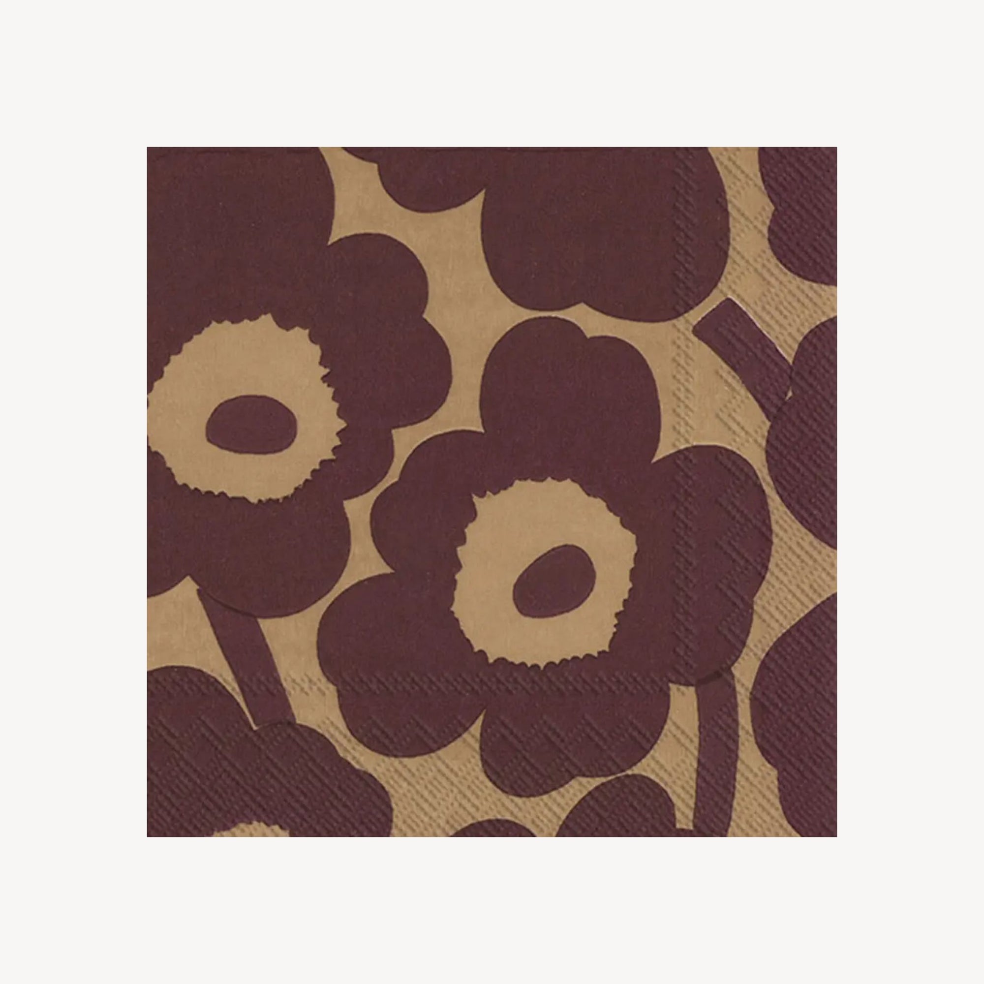 Bordeaux Floral Cocktail Napkin Set