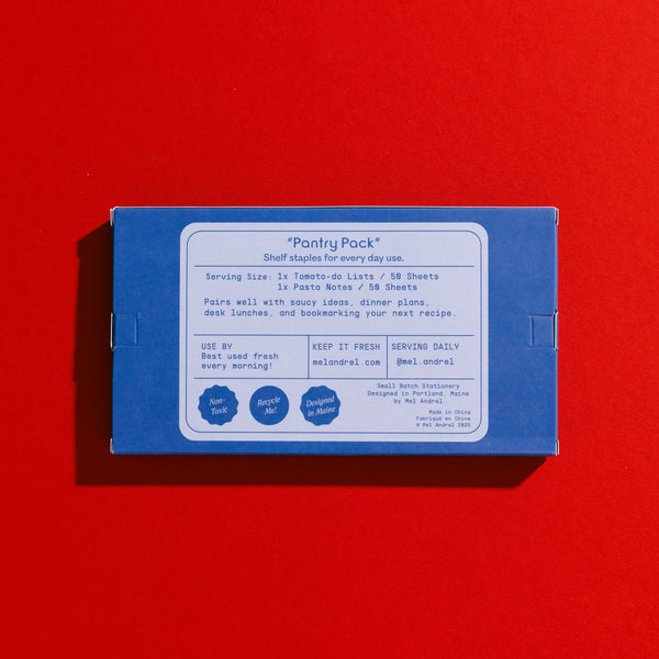 "Pantry Pack" Sticky Note Set