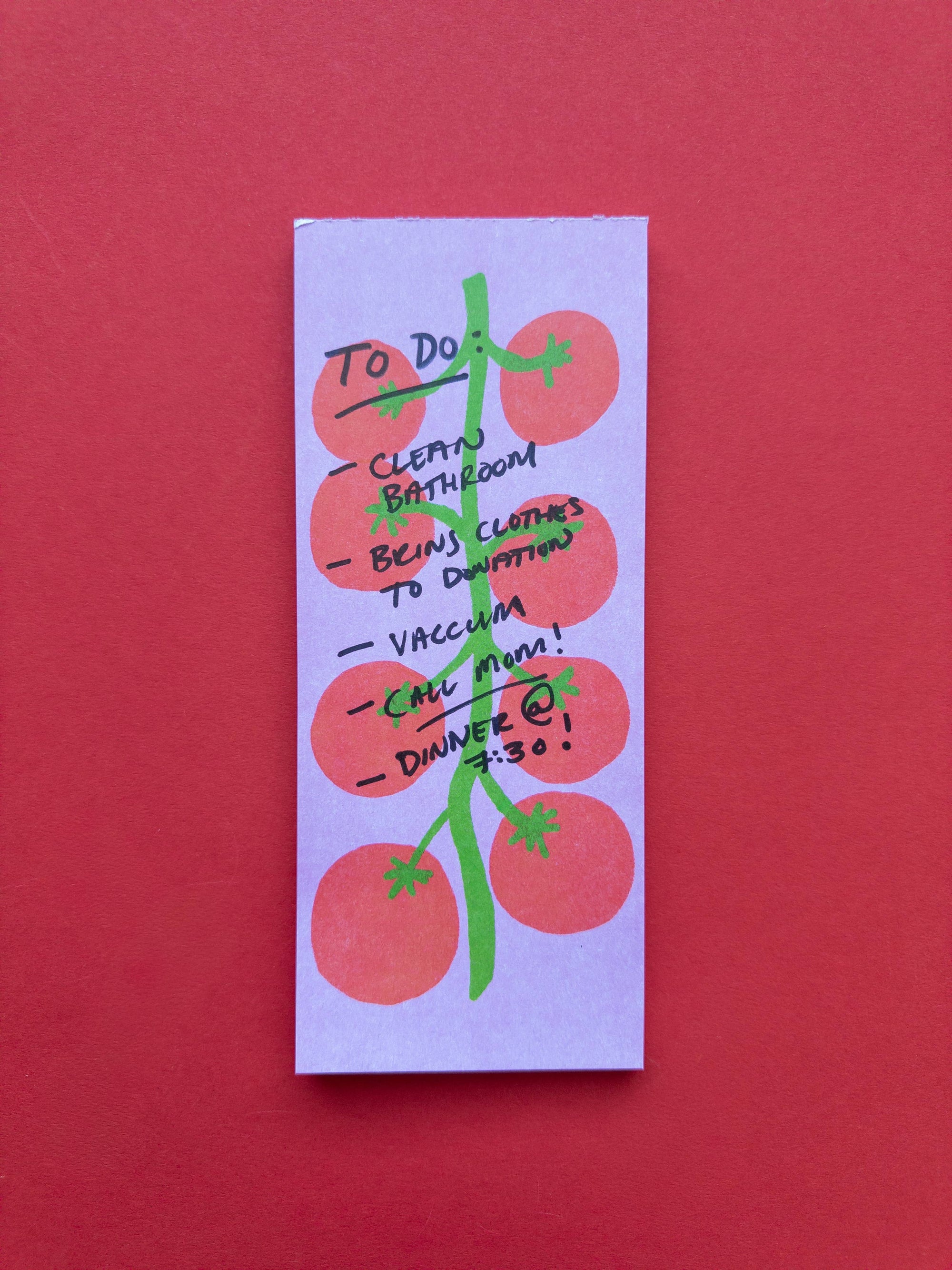 On The Vine Tomato Memo Pad