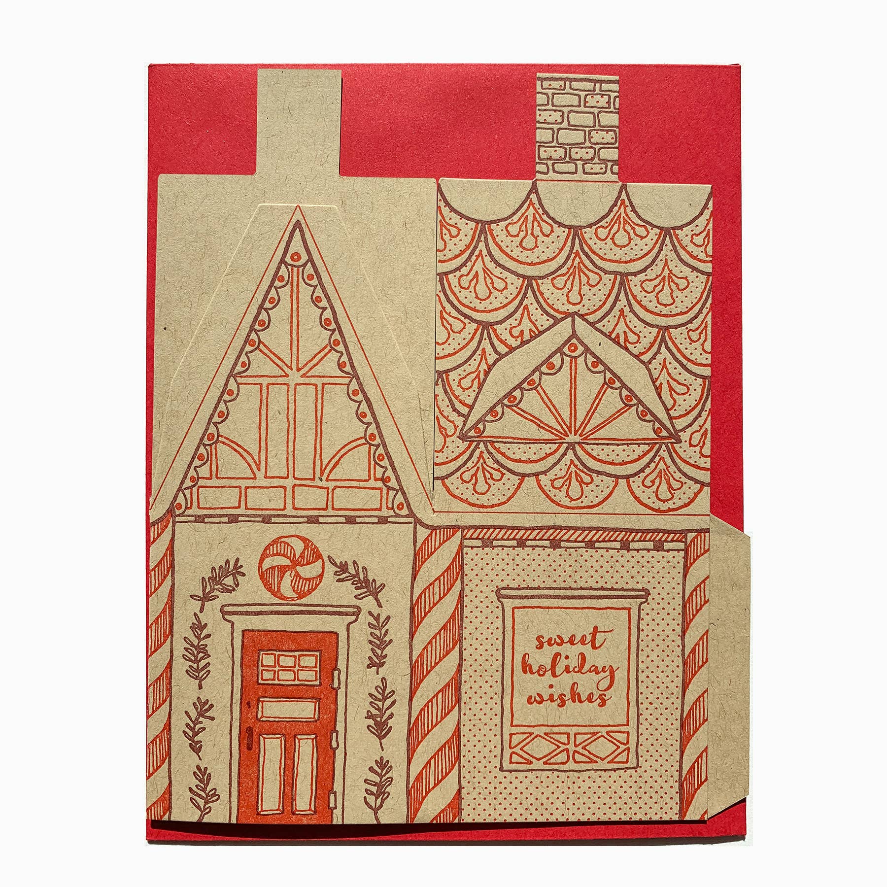 Gingerbread 3D Greeting Card