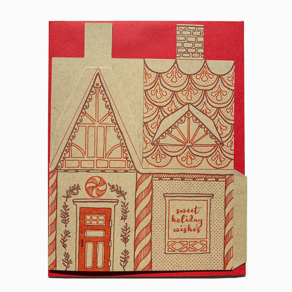 Gingerbread 3D Greeting Card