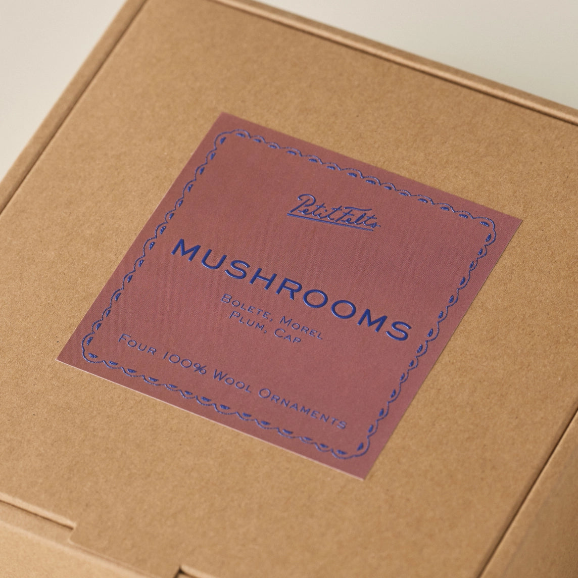 Mushrooms Ornament Set