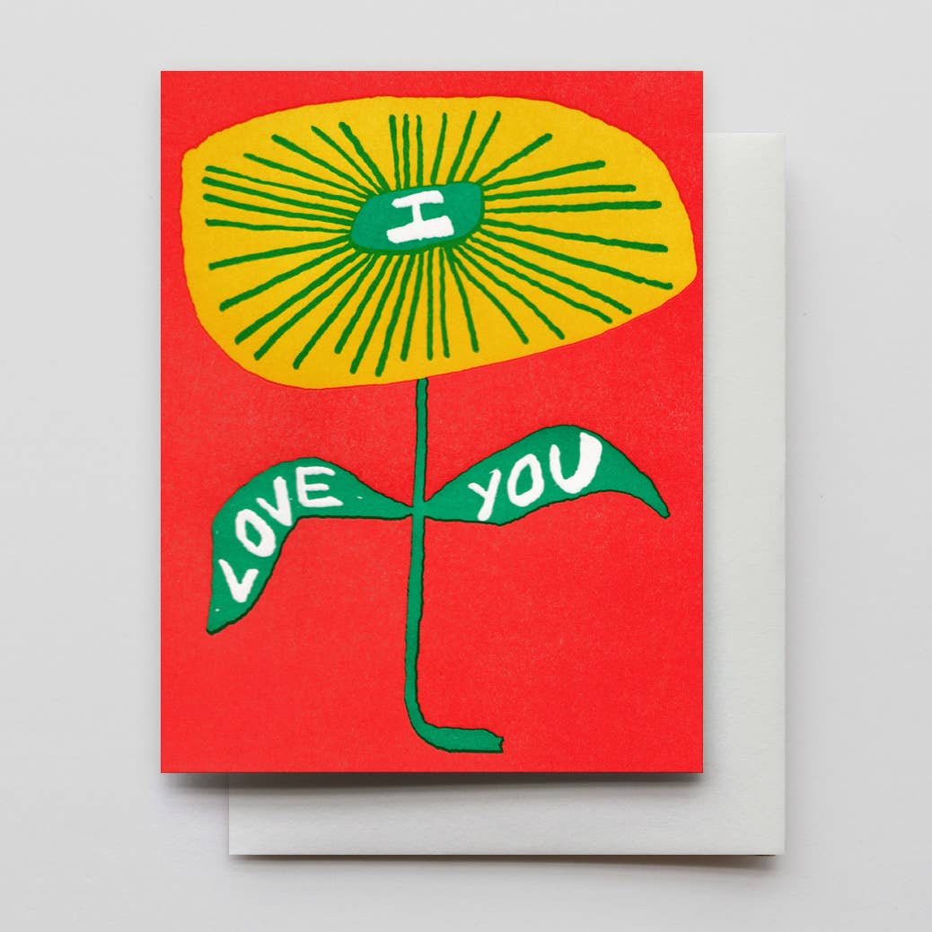 Love Blooms Greeting Card