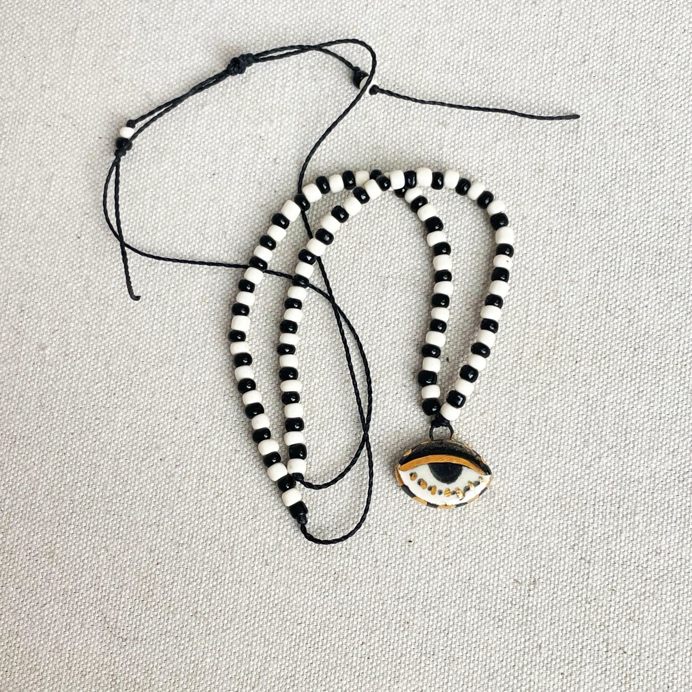 Not So Evil Eye Beaded Necklace (Archive) - RIDER