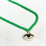 Not So Evil Eye Beaded Necklace (Archive) - RIDER