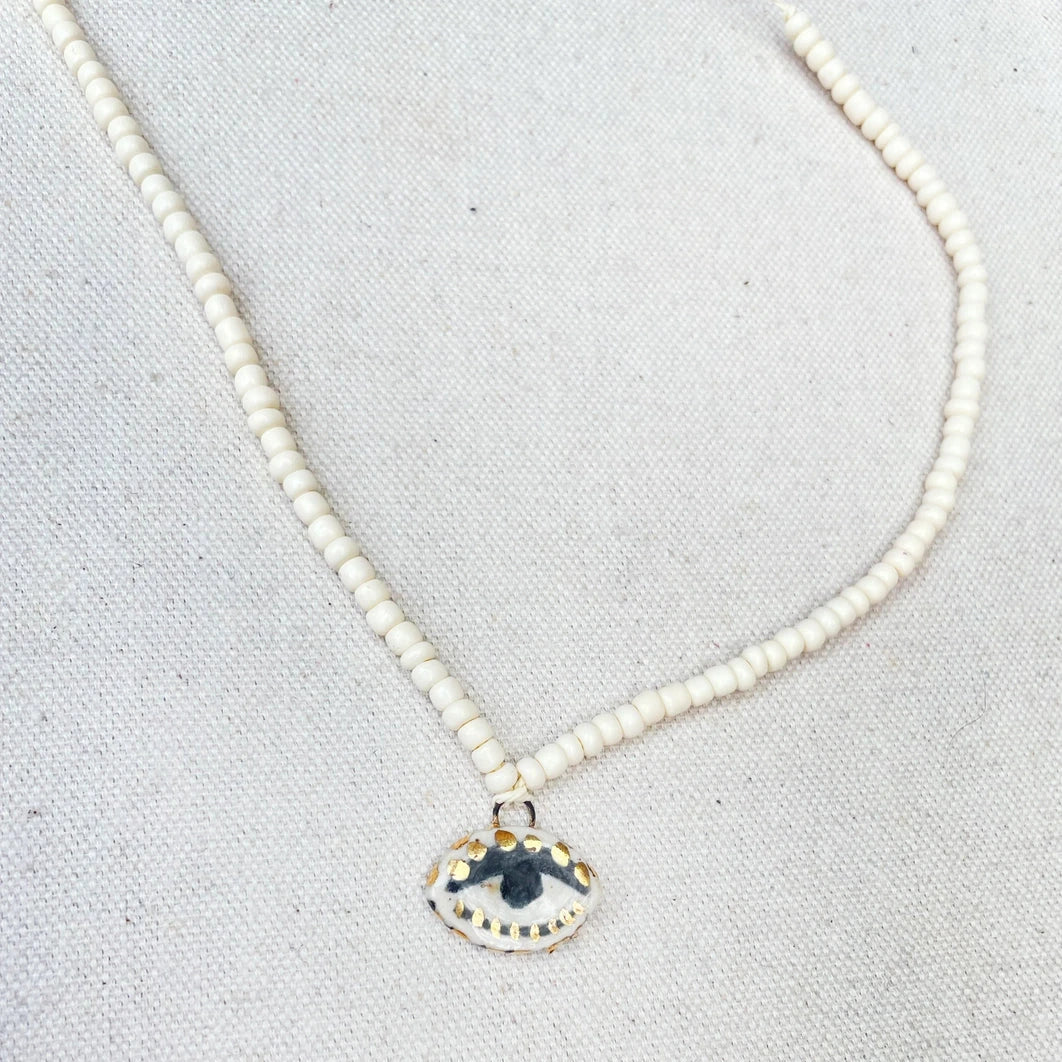 Not So Evil Eye Beaded Necklace (Archive) - RIDER