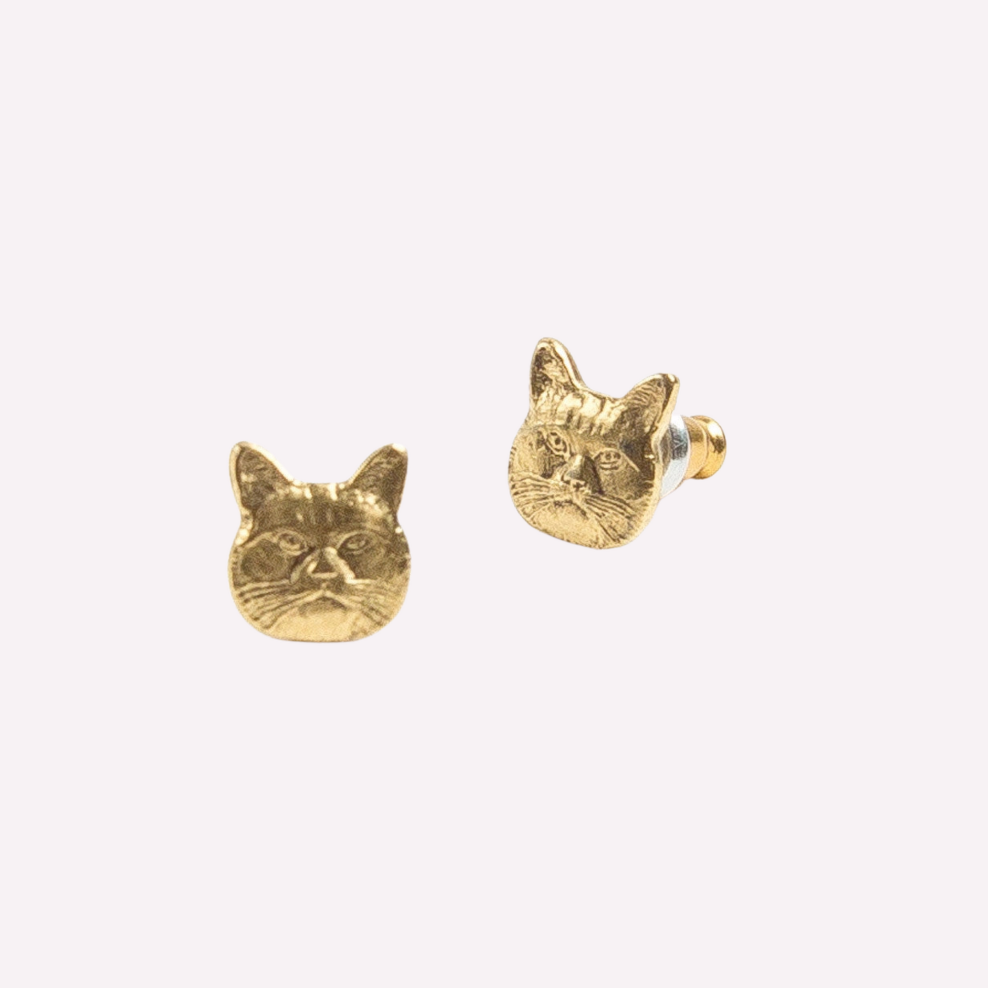 Cat Stud Earrings