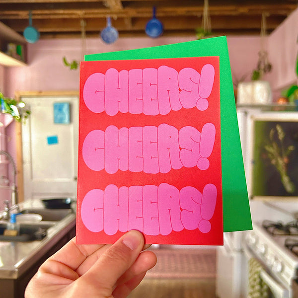 Cheers! Greeting Card