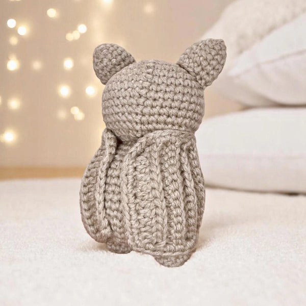 Sleepy Crochet Bat
