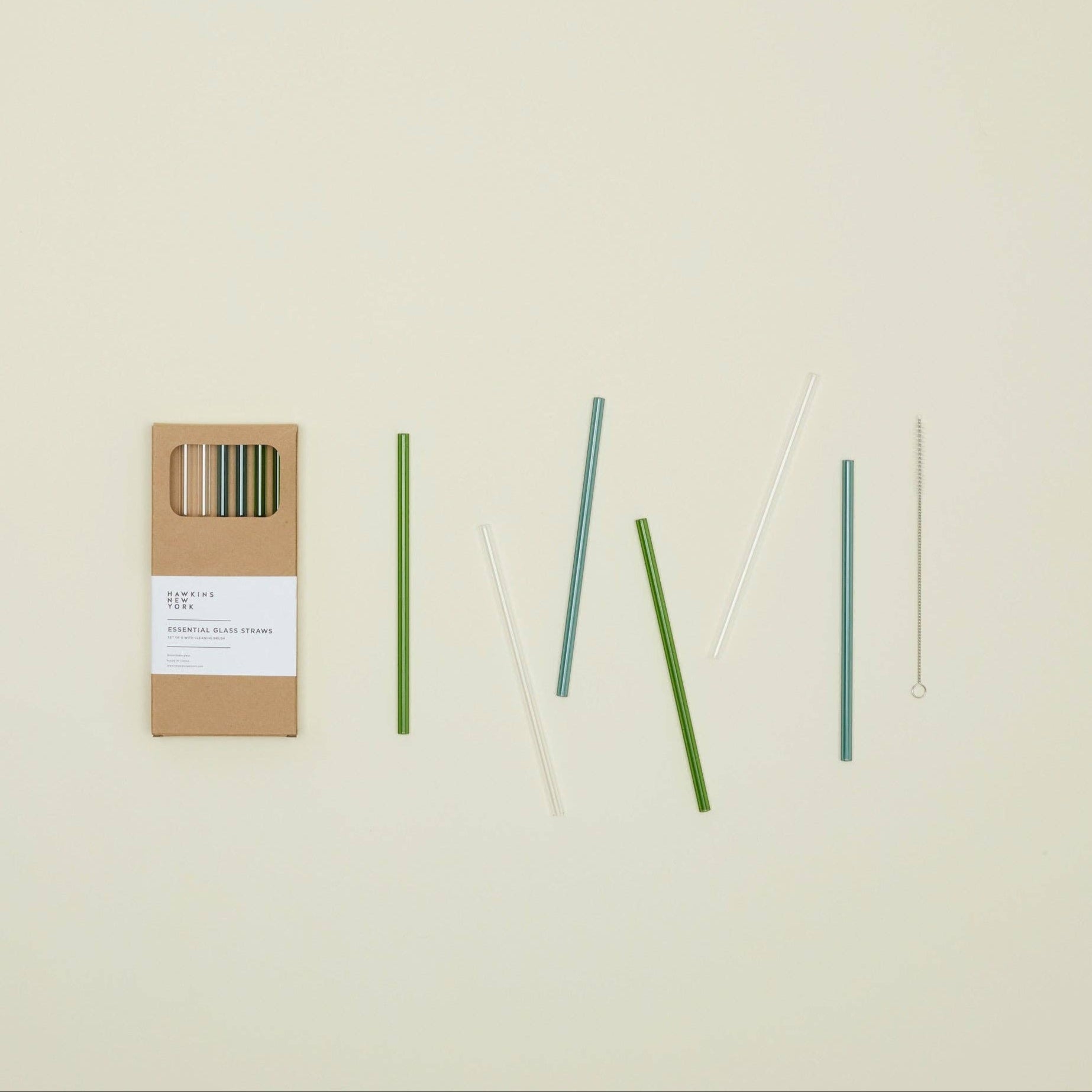 Glass Straw Set