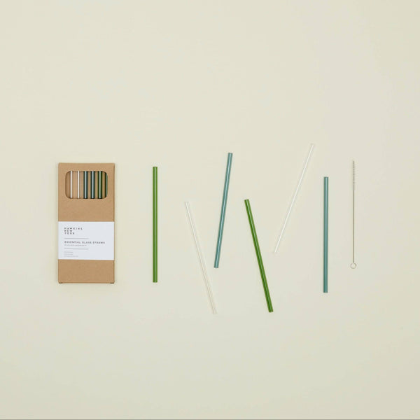 Glass Straw Set