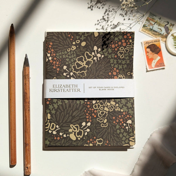 Moss Botanicals Notecard Set