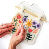 Wildflower Banner Felting Kit