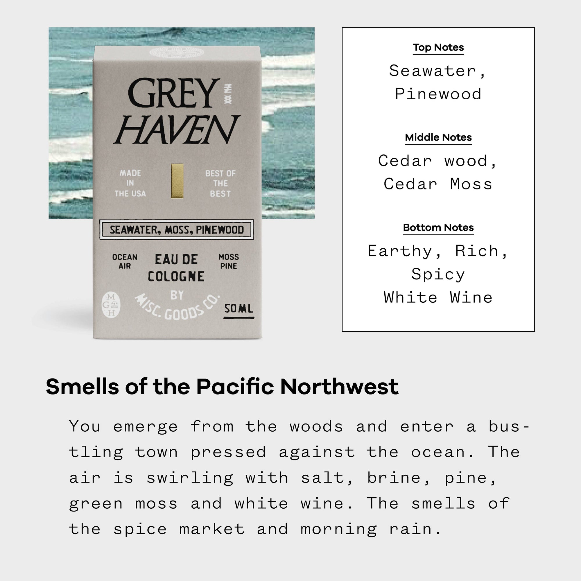 Greyhaven Eau de Cologne