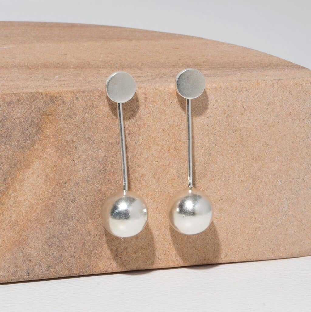 Strength Pendulum 2-in-1 Earrings | Sterling Silver