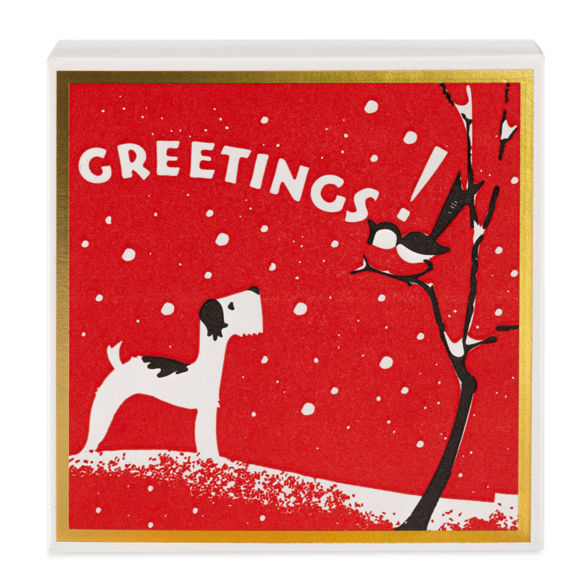 Winter Greetings Matchbox