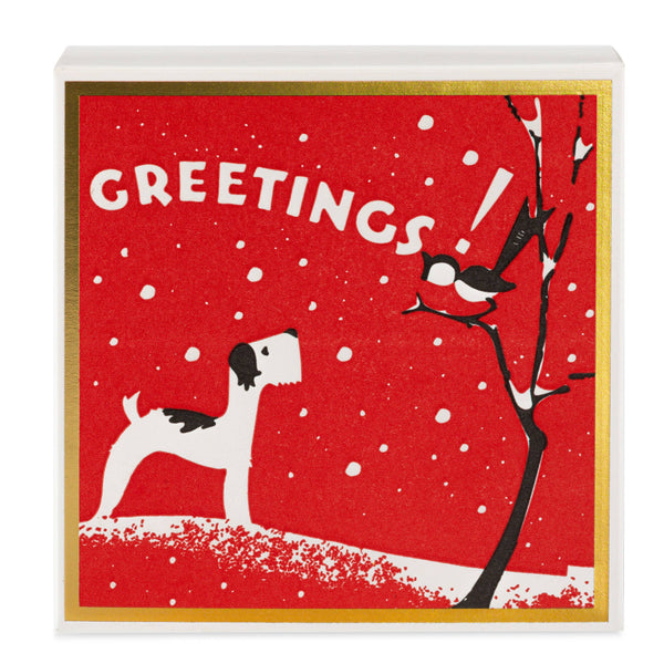 Winter Greetings Matchbox