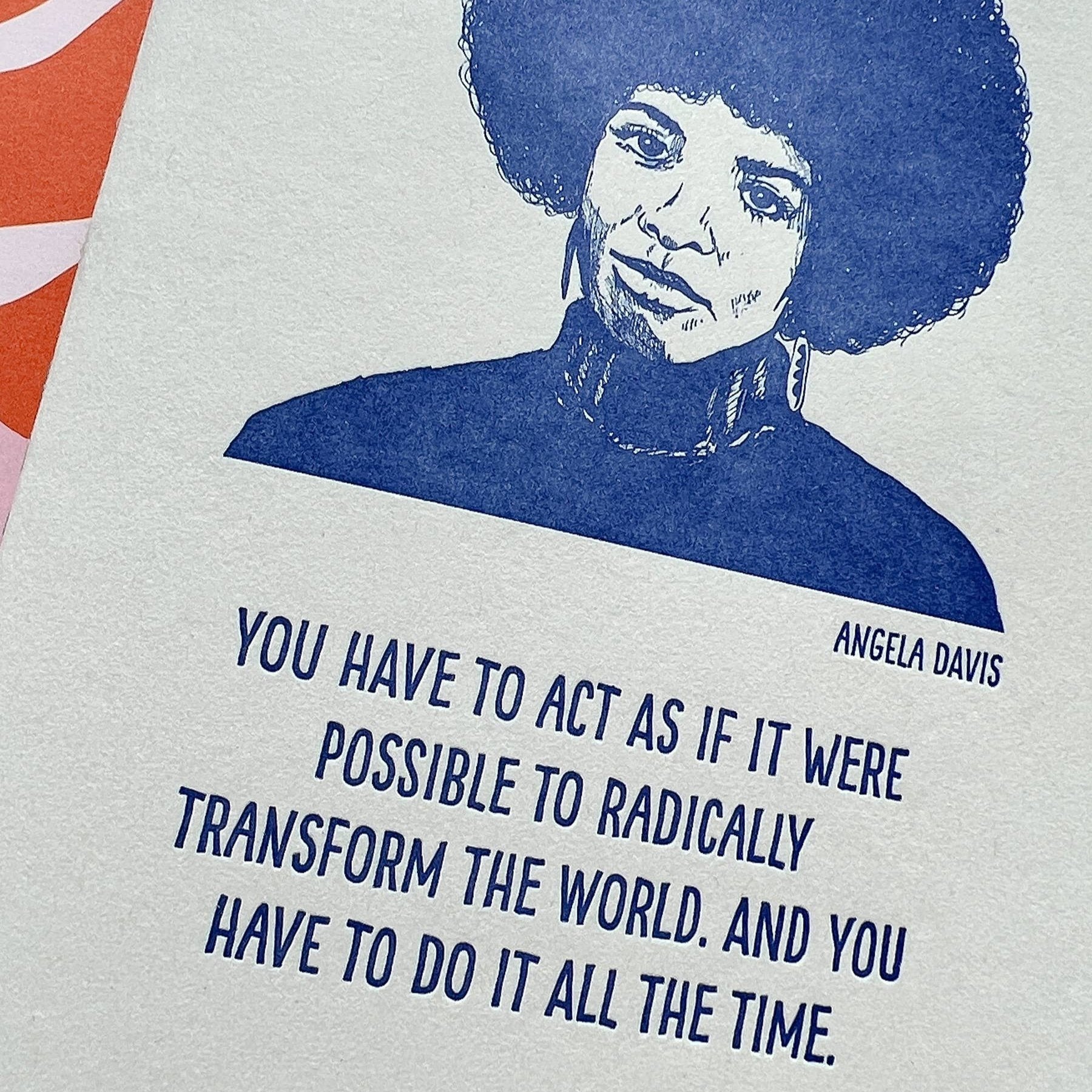 Angela Davis Notebook