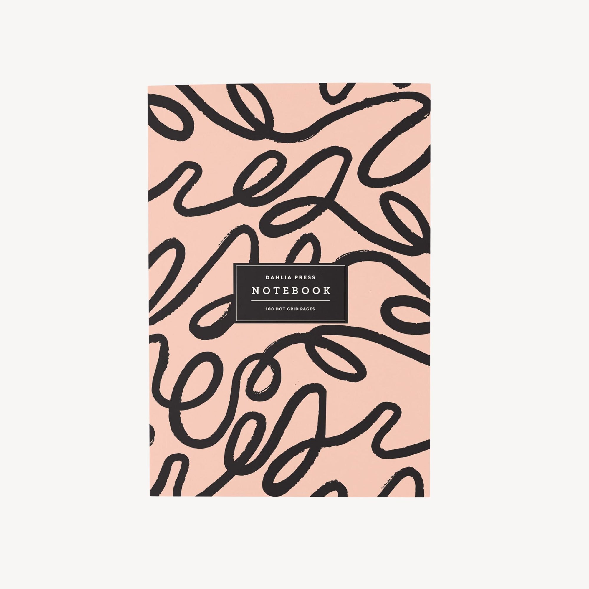 Squiggle Dot Grid Notebook