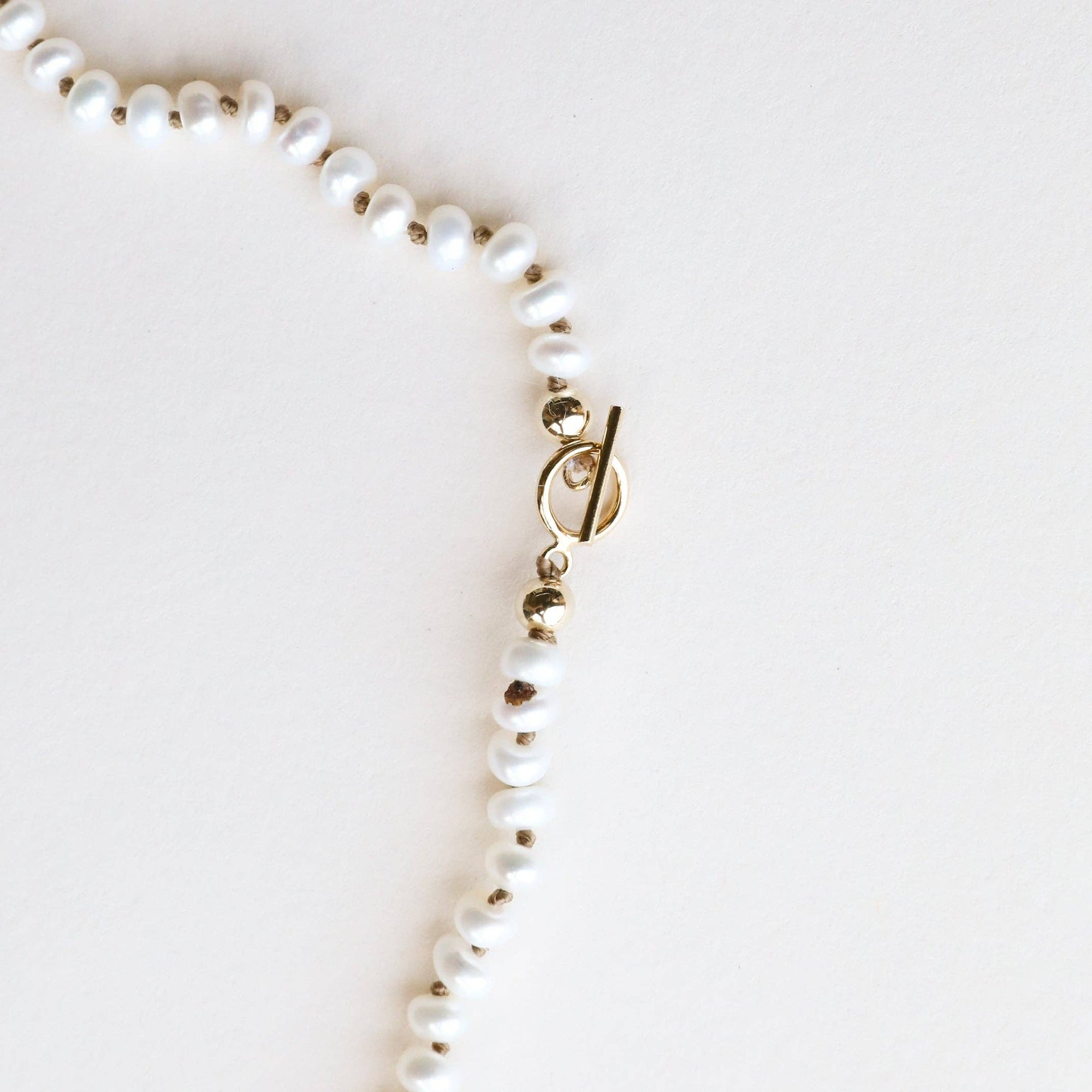 Dainty Natural Pearl Necklace