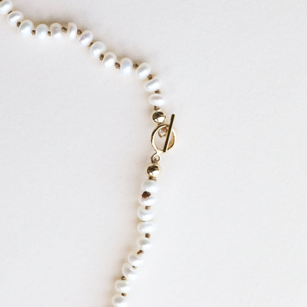 Dainty Natural Pearl Necklace