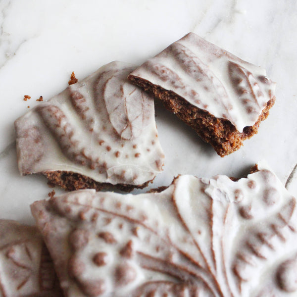 Glazed Gingerbread Cookie
