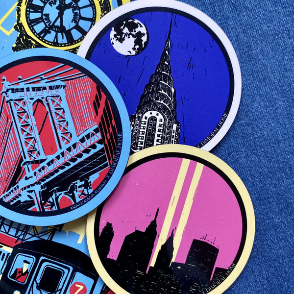 Around Manhattan Coaster Set
