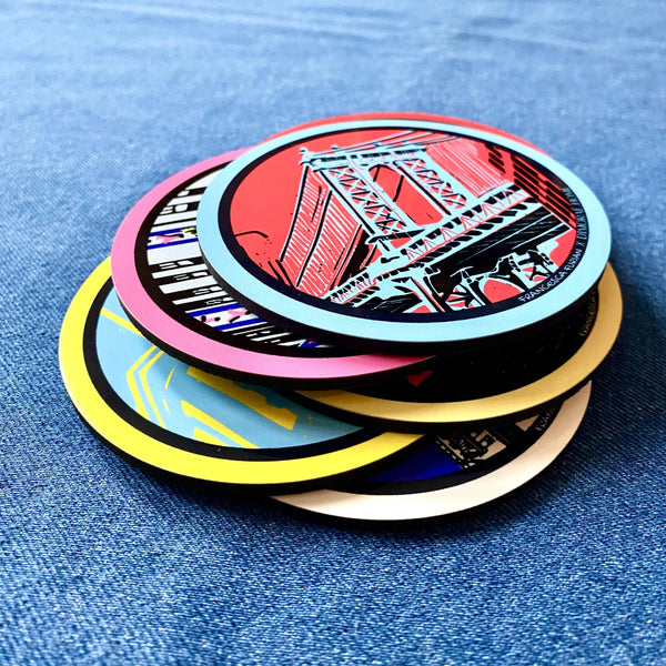 Around Manhattan Coaster Set