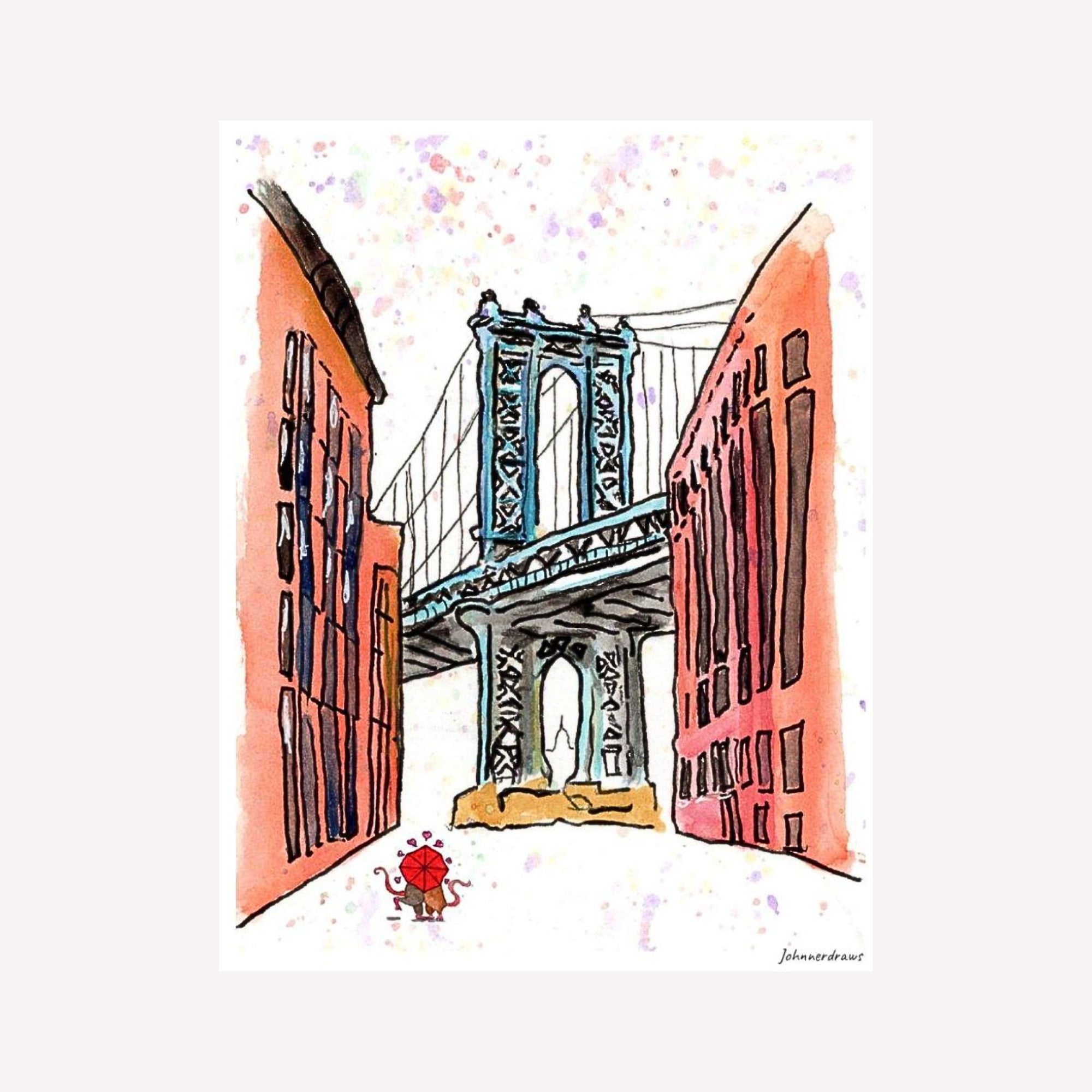 Dumbo Rain Date Magnet