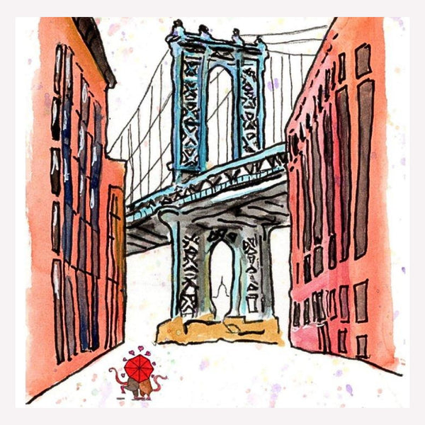 Dumbo Rain Date Magnet