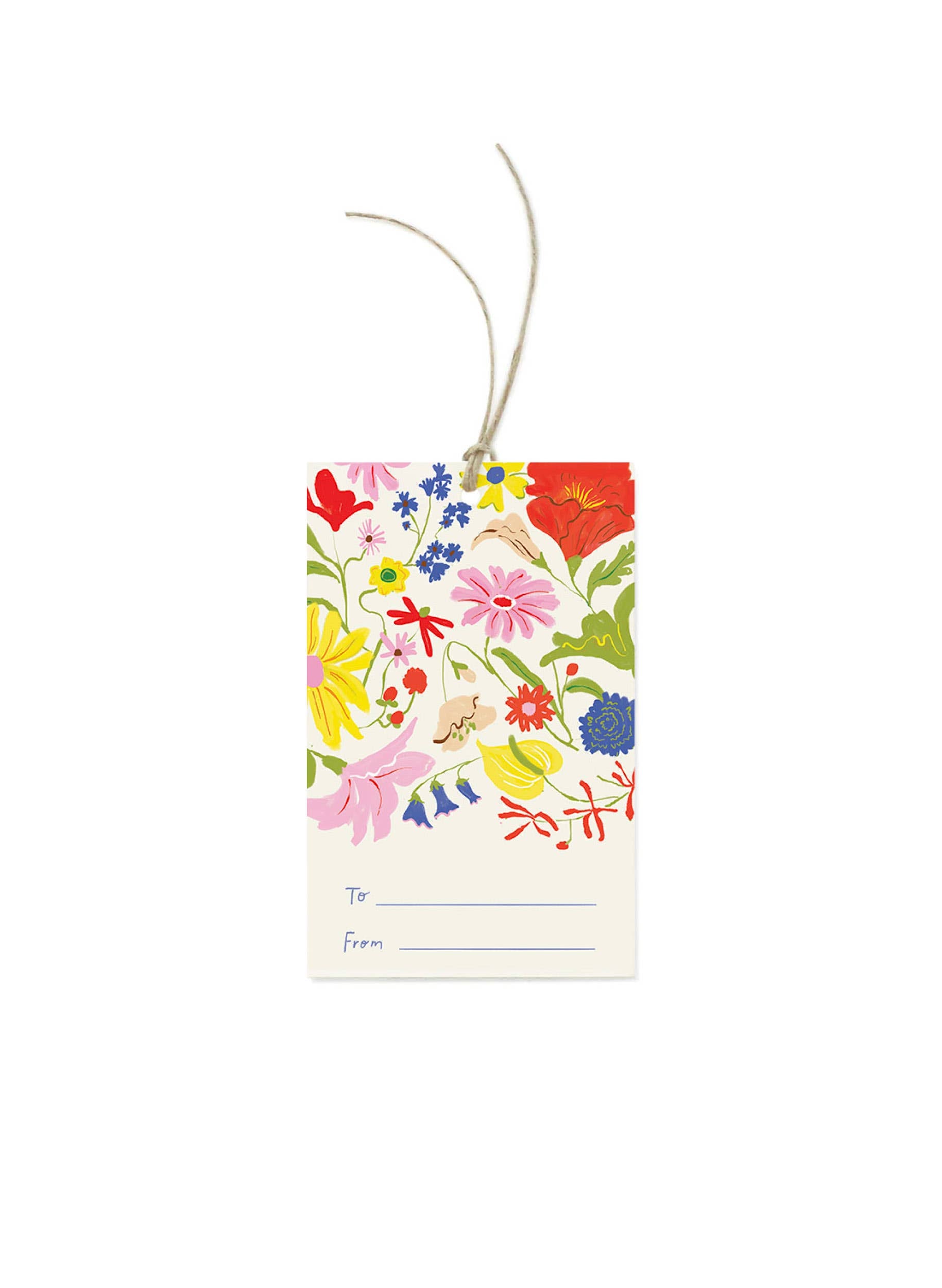 Lottie Floral Gift Tag