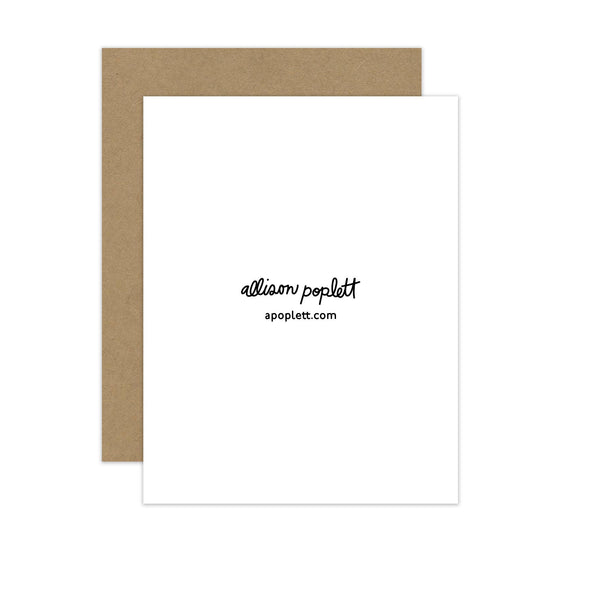 Martini Greeting Card