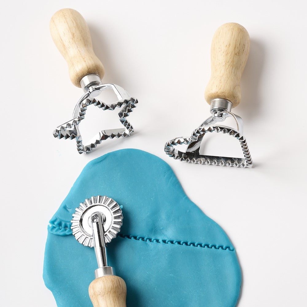 Colorful Playdough Cutter from Elseware Unplug, a fun toy tool for creative shaping and crafting with clay or dough.