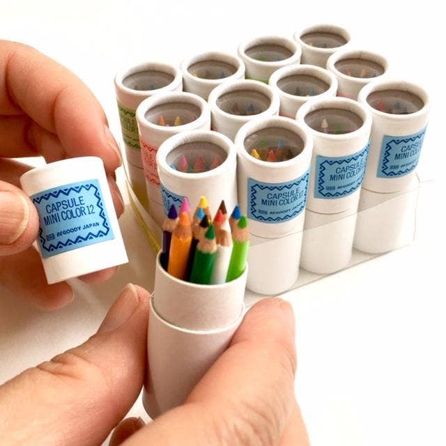 Mini Colored Pencil Tube