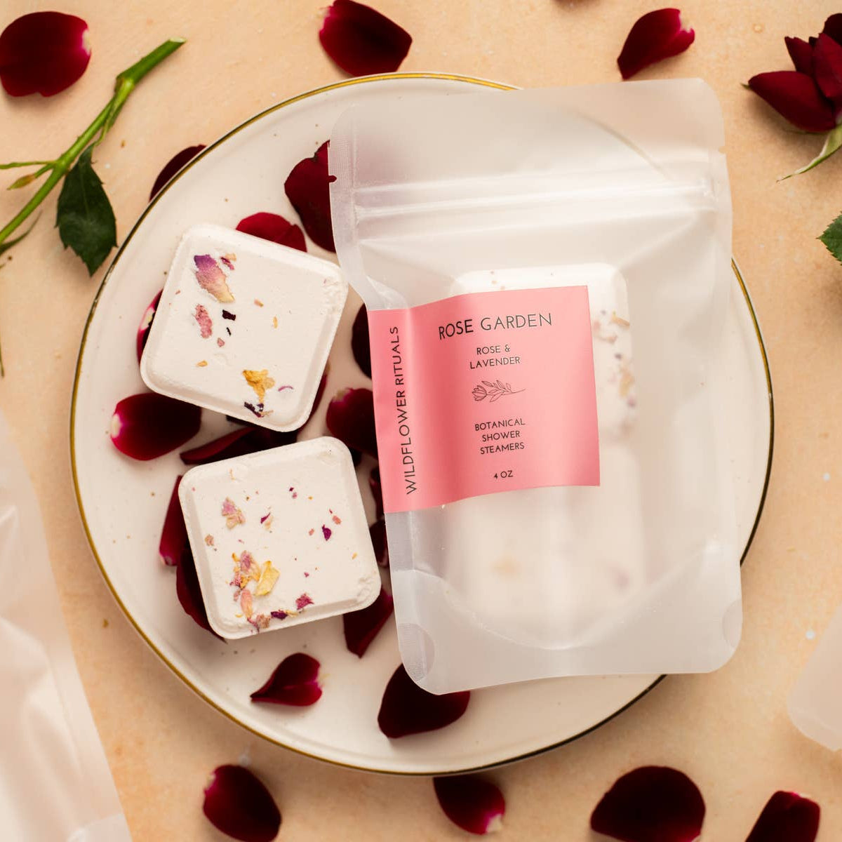 Rose Garden Botanical Shower Steamers - RIDER