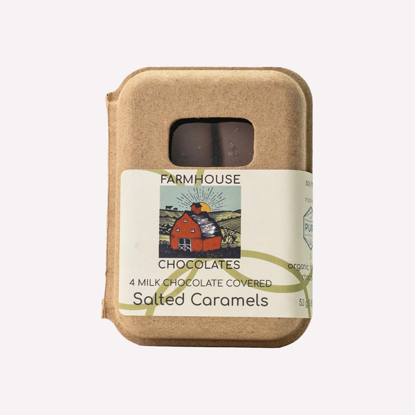 4 Piece Milk Chocolate Salted Caramels - RIDER