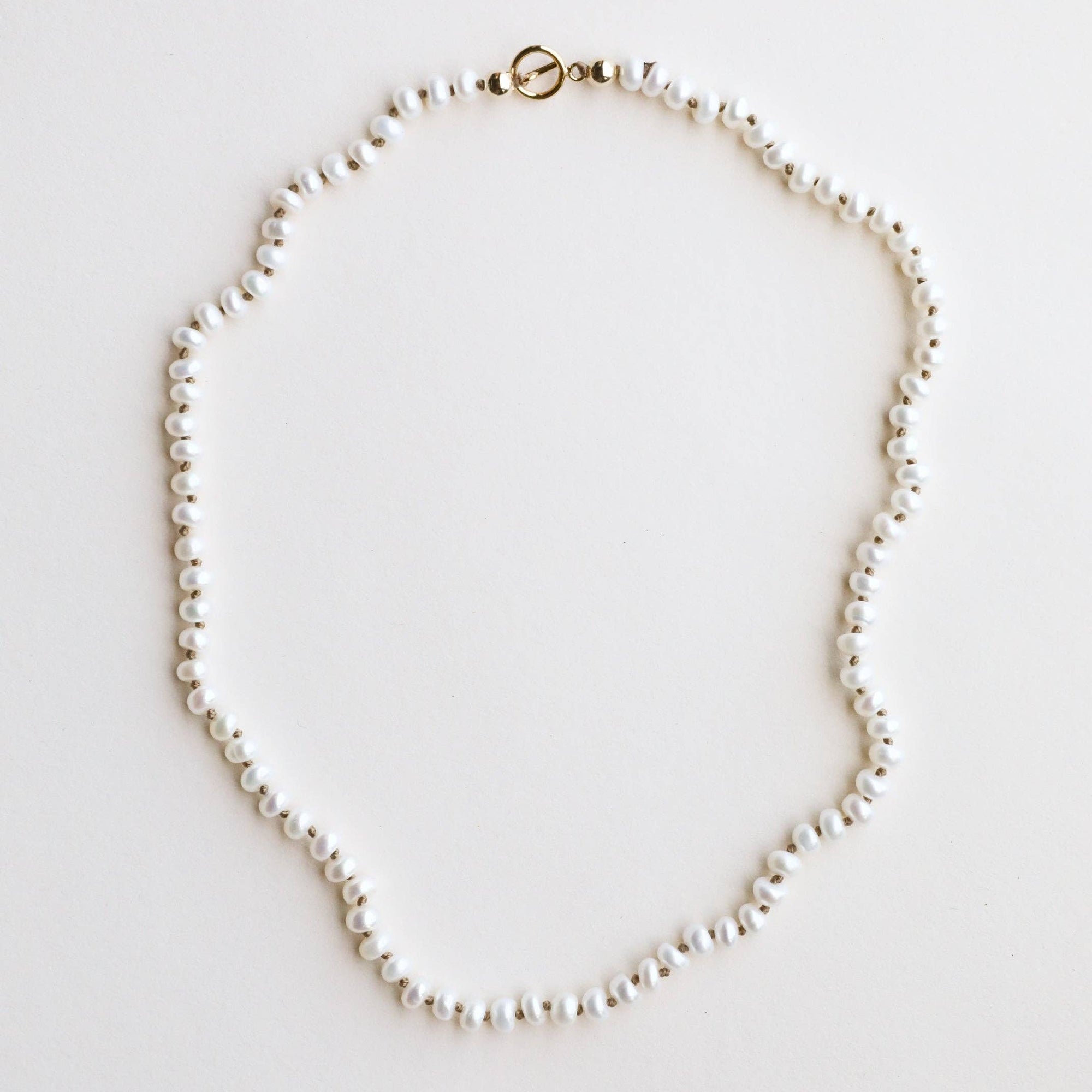Dainty Natural Pearl Necklace