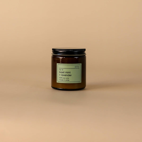 Basil Mint + Lavender Candle
