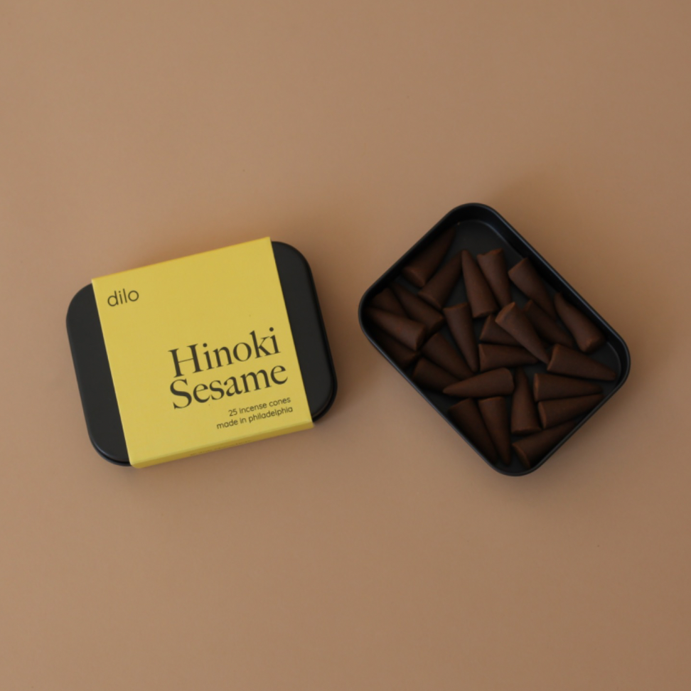 Hinoki Sesame Incense Cones