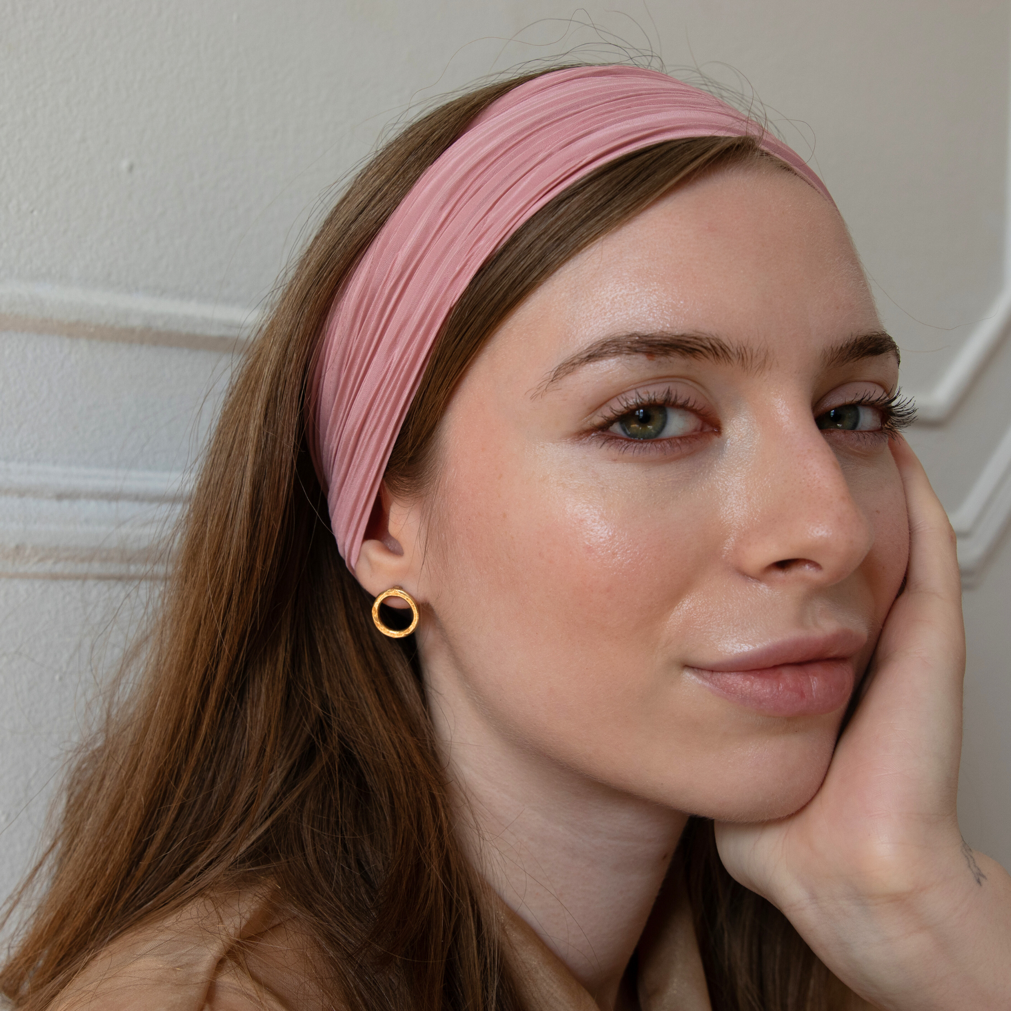 Flat O Earrings