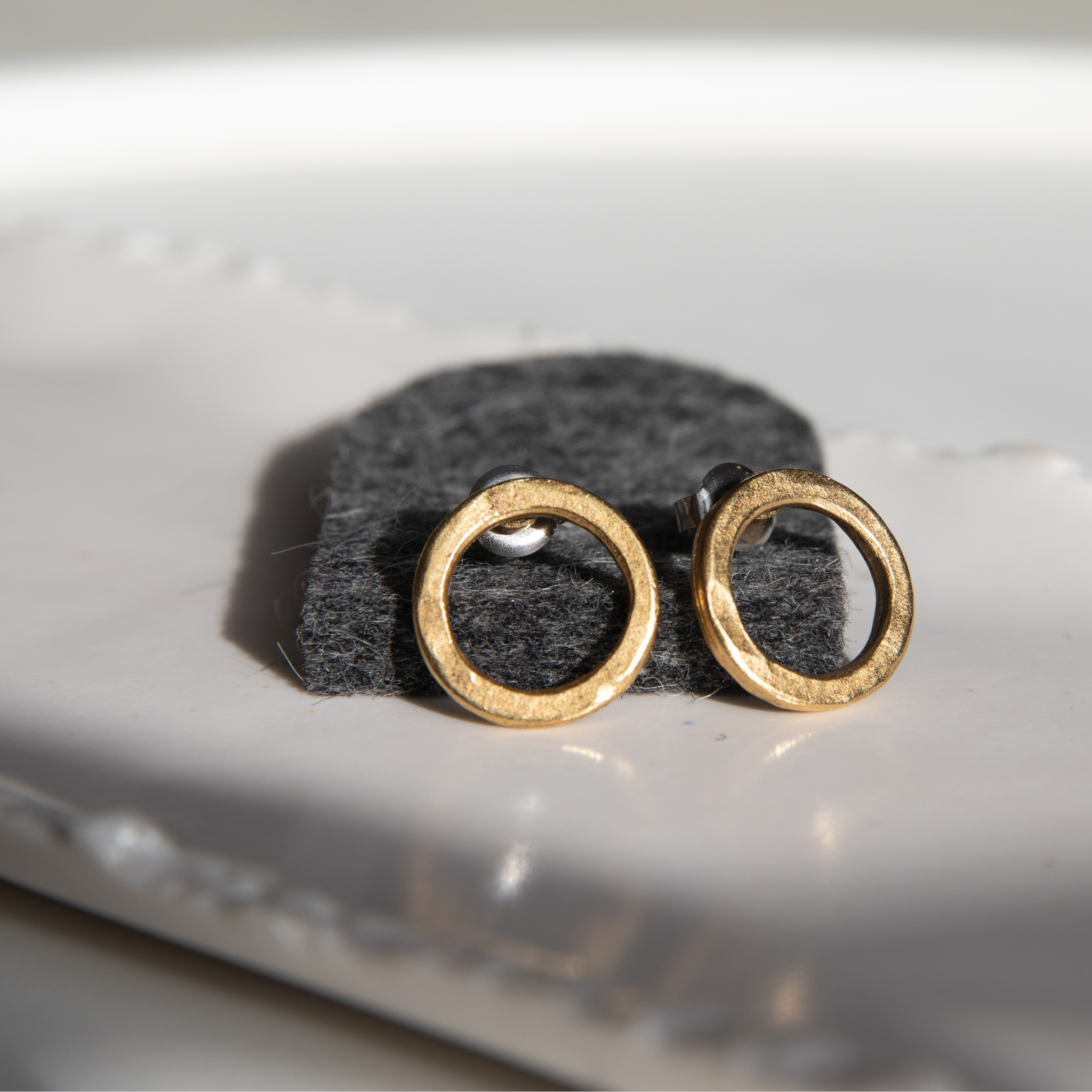 Flat O Earrings - RIDER