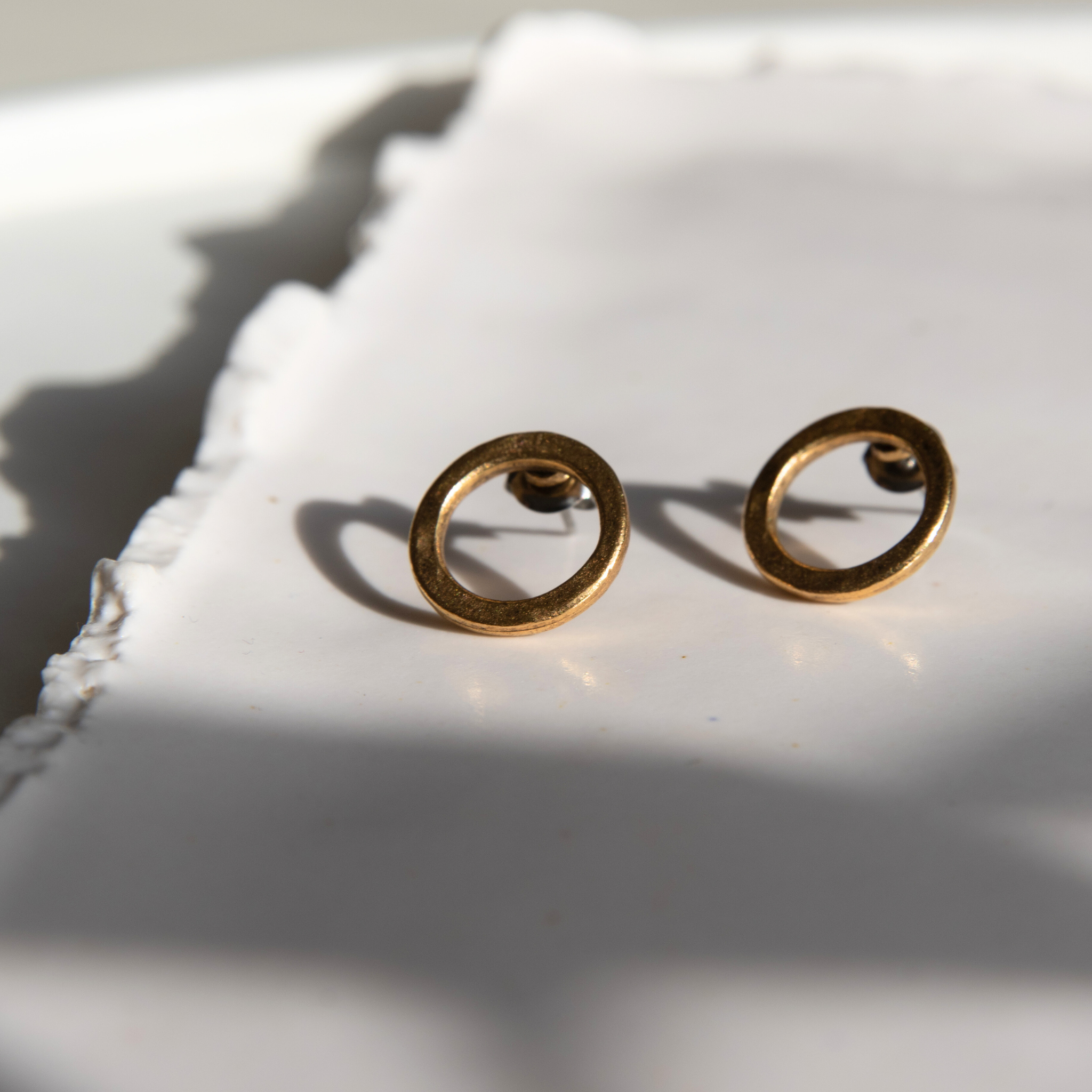 Flat O Earrings - RIDER