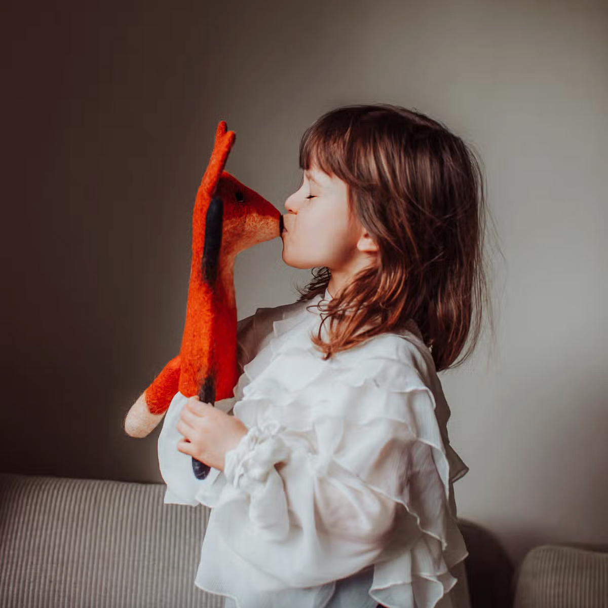 Hand Fox Letf Fraser Fox Hand Puppet
